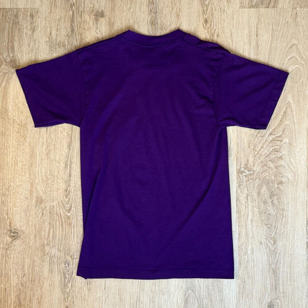 Vintage Screen Stars Best Medieval Days Summer Camp 1992 Purple Tee Vintage USA - Picture 2 of 6